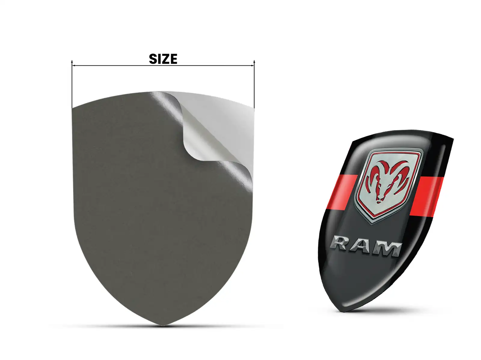 Dodge Vehicle Window Decals Pro Max Stylish Durable